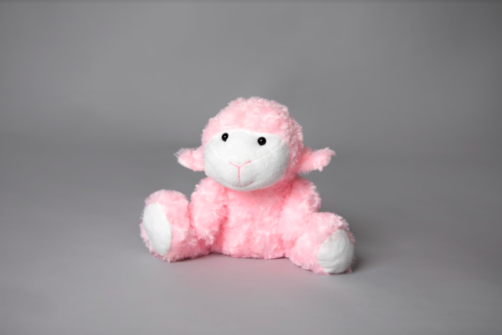 Pink Plush Sherpa Set - Lambie