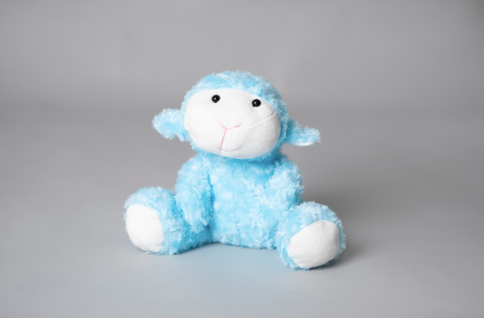 Blue Plush Sherpa Set - Skye  Lambie